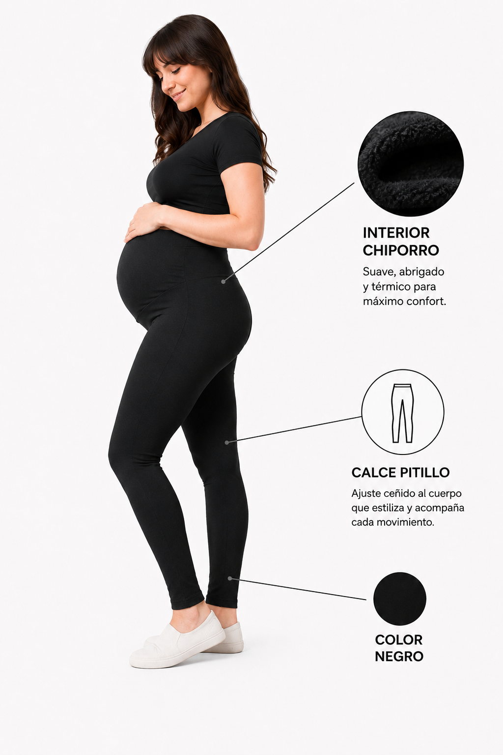 Calza Maternal Chiporro Pitillo