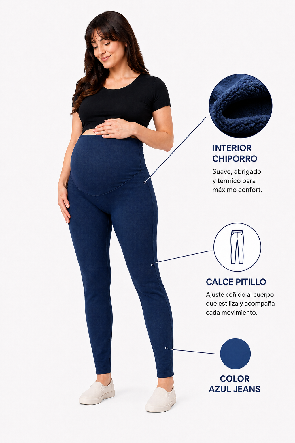 Calza Maternal Chiporro Pitillo