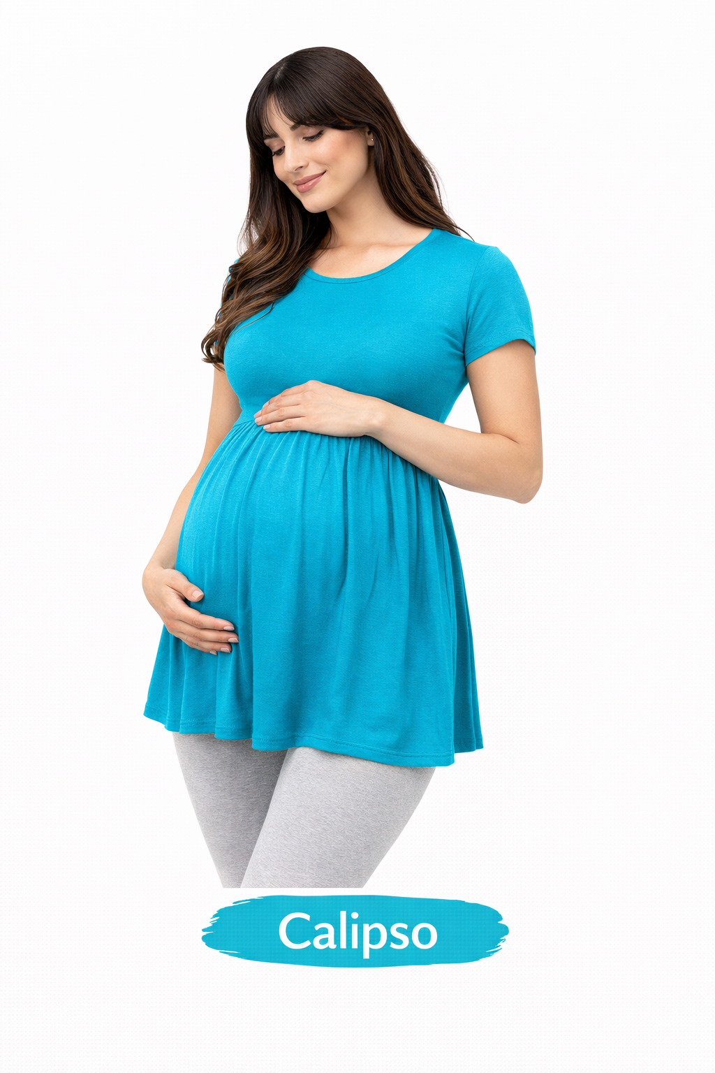 Polera Maternal Unicolor Calipso Maternal Embarazo