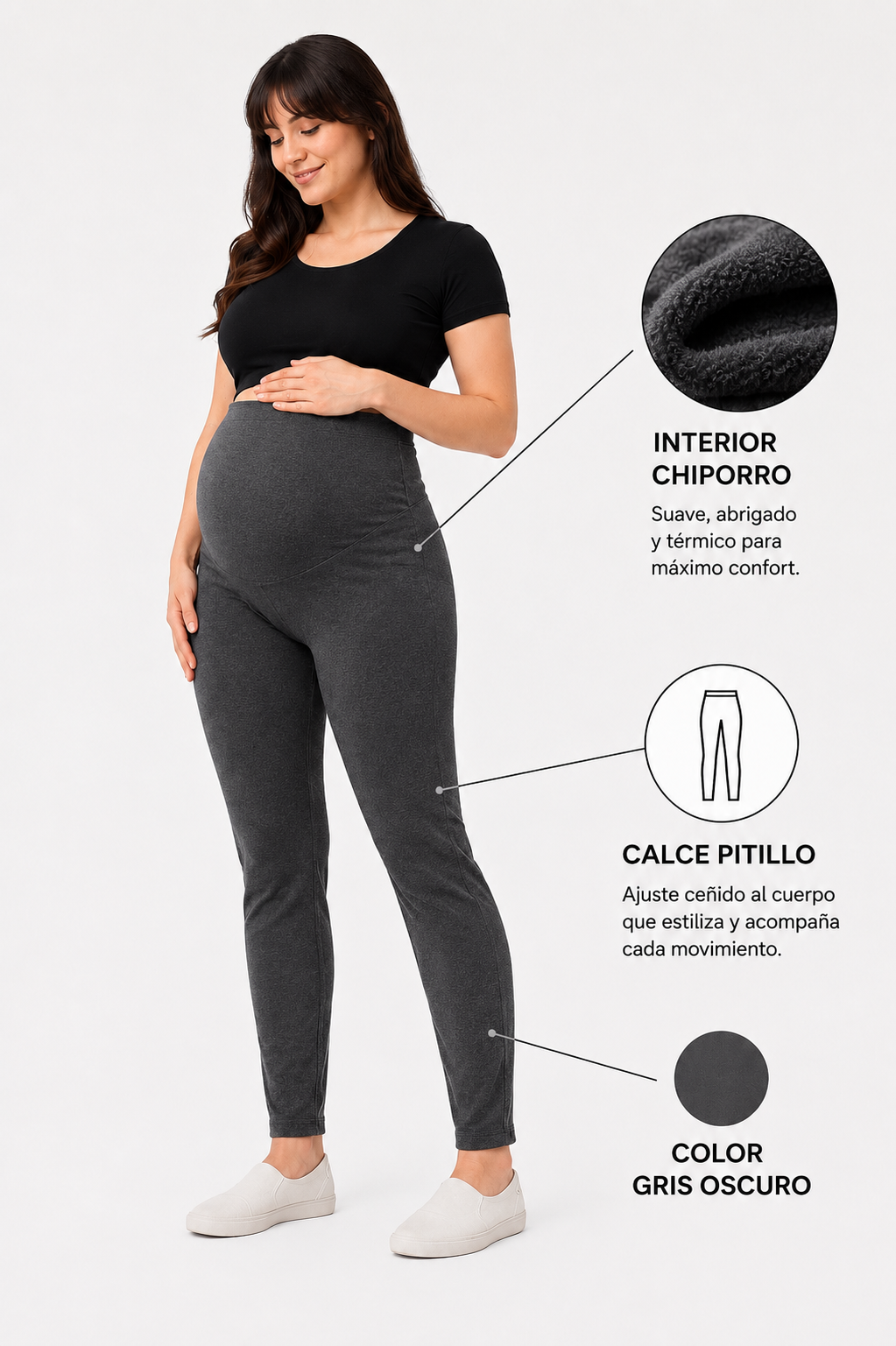 Calza Maternal Chiporro Pitillo