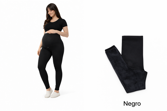 Calza Chiporro Negro Pitillo Maternal Embarazo