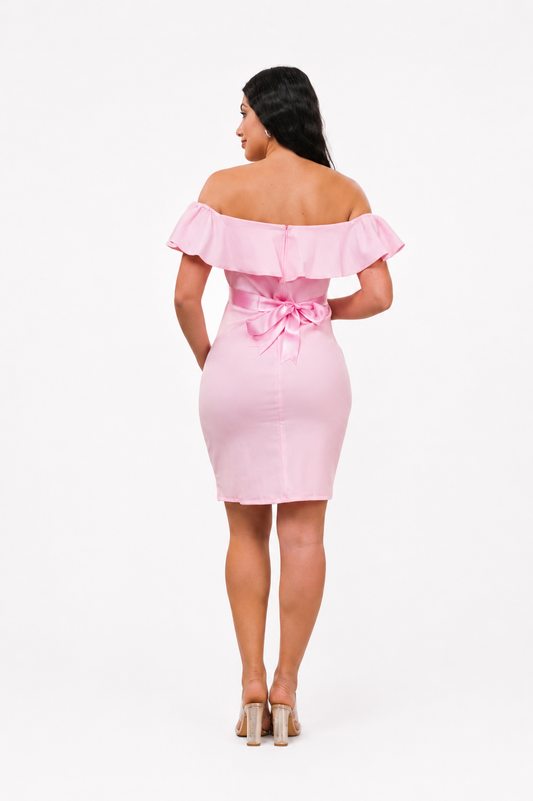 Vestido Maternal Elegante Escote Princesa
