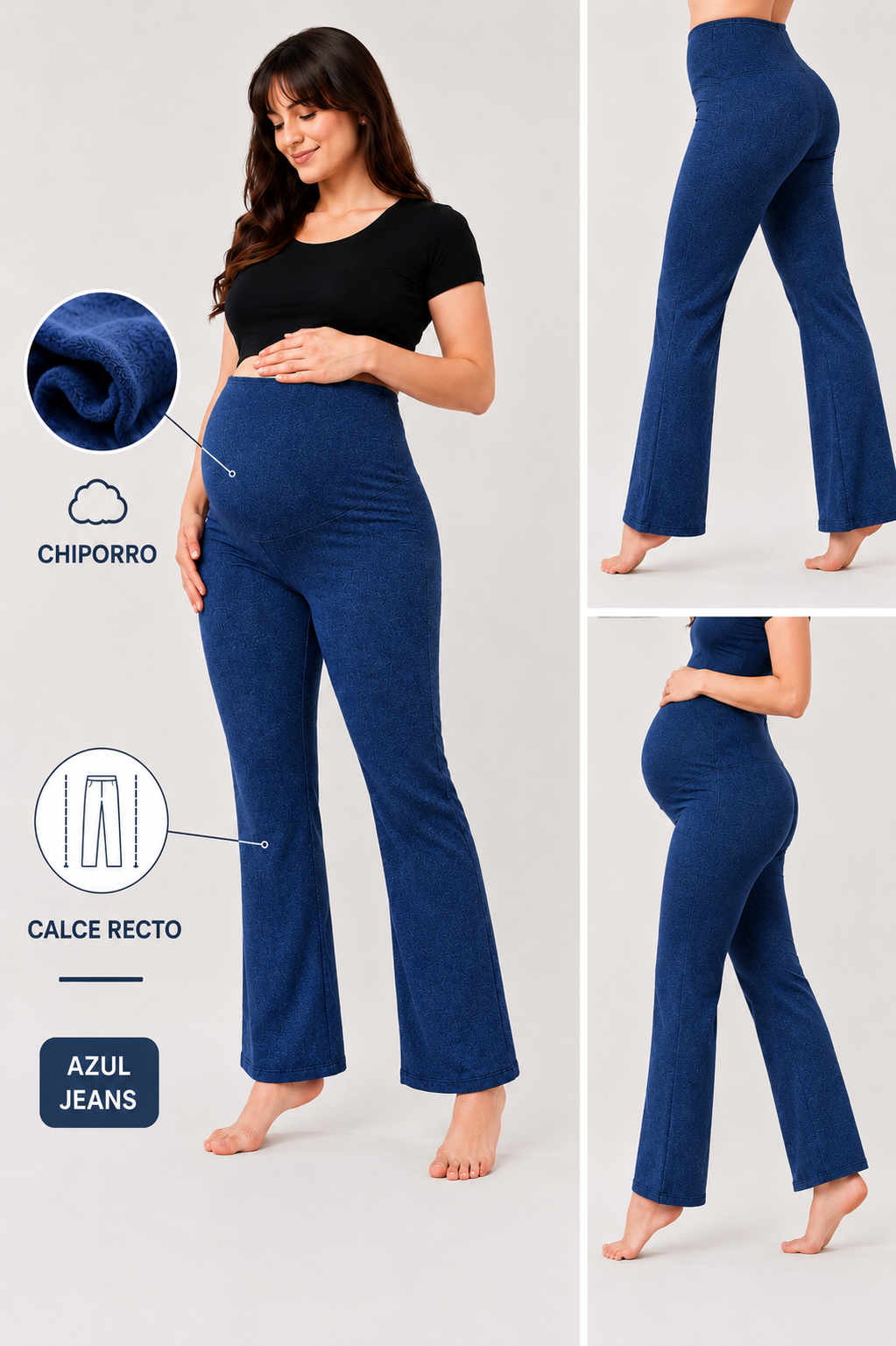 Calza Maternal Chiporro Recta