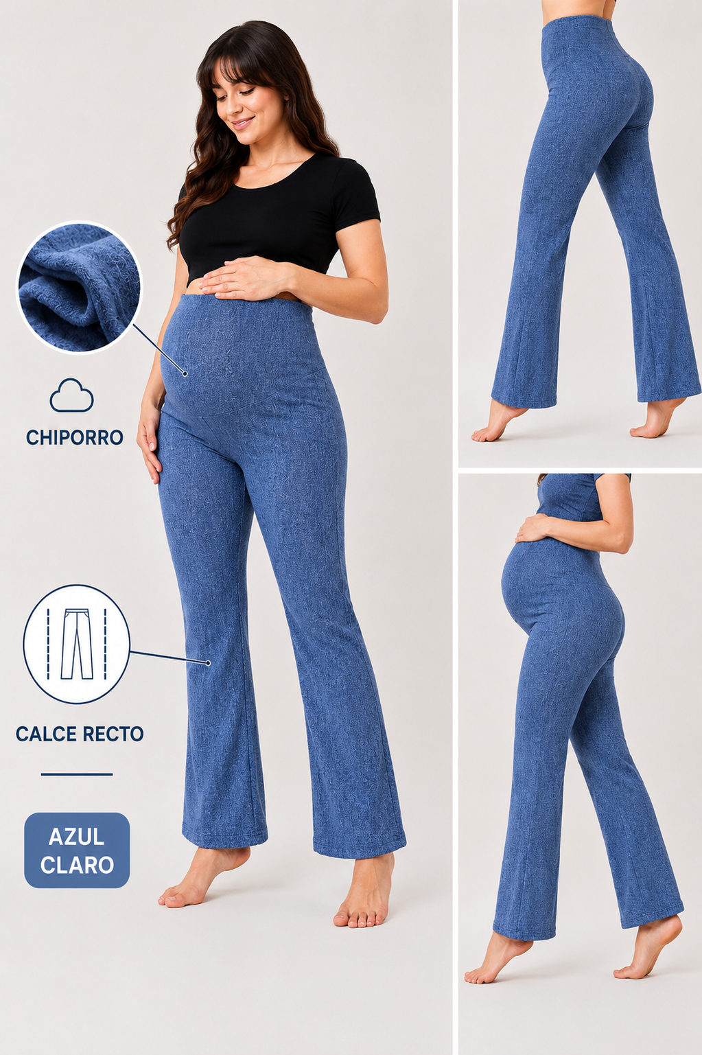 Calza Maternal Chiporro Recta