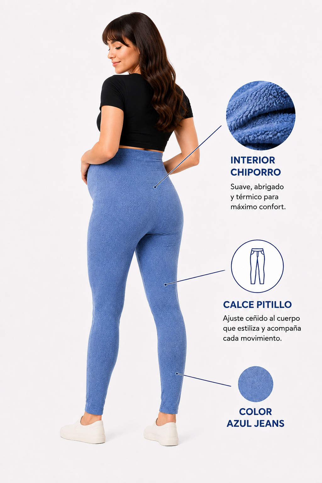 Calza Maternal Chiporro Pitillo