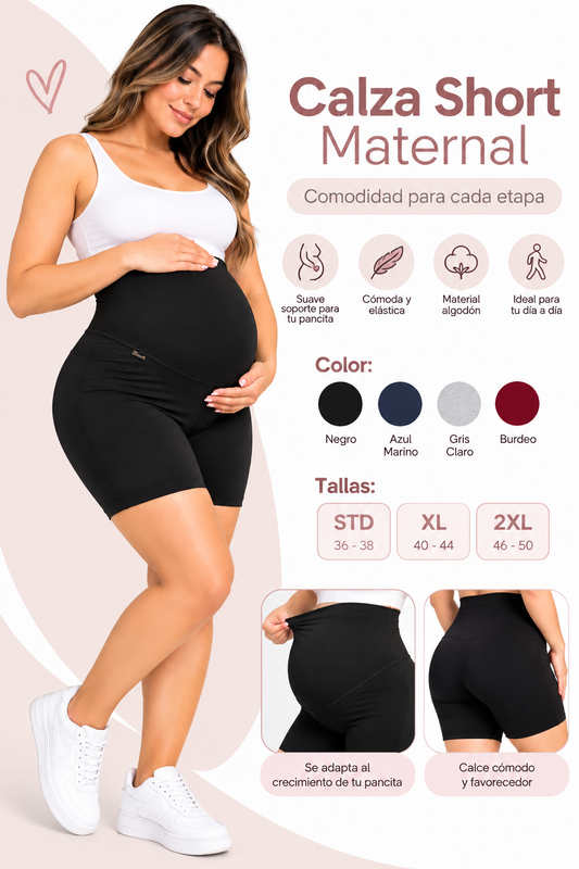 Calza Short Maternal